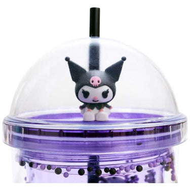 Sanrio Kuromi Boba Cup with Straw